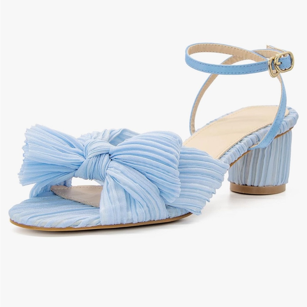 Elegant Blue Women's Heels